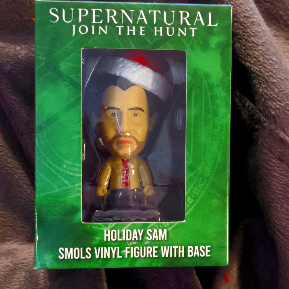Supernatural Holiday Sam Smols Vinyl Figure With Base Culturefly
